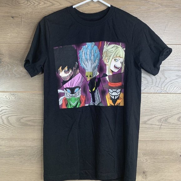 My Hero Academia League Of Villains Hot Topic T Shirts Small - Picture 2 of 5